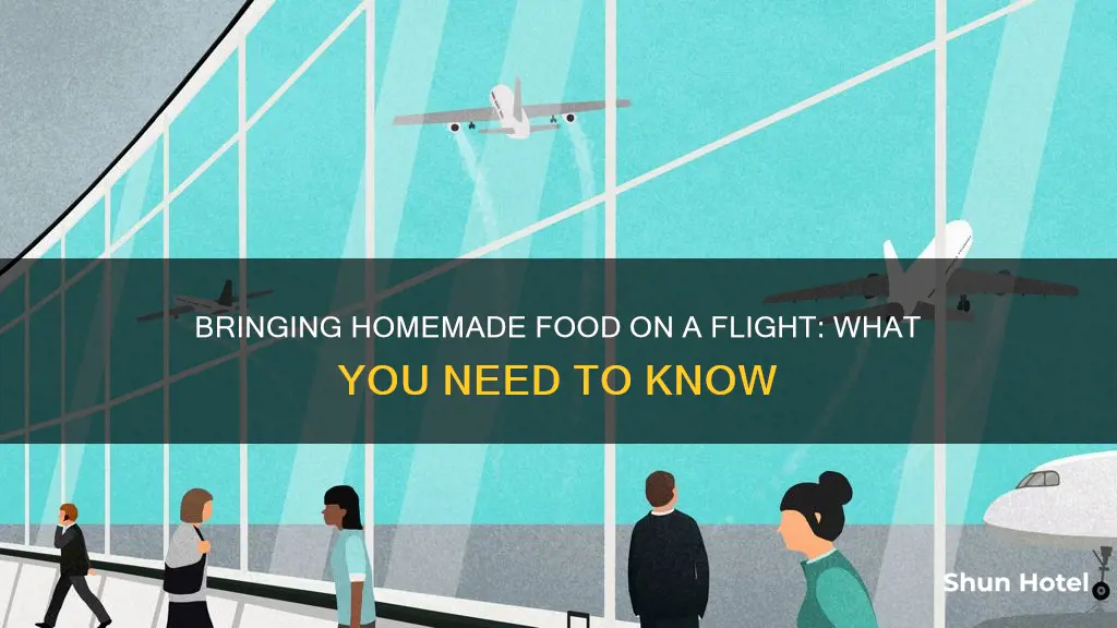 can i bring food from home through airport security