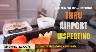 Plastic Food Containers: Airport Security Do's and Don'ts