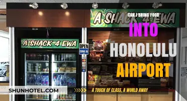 Honolulu Airport Food Policy: What You Need to Know