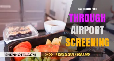 Airport Food Rules: What You Can Bring Through Screening