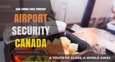 Travelers' Food Guide: Canadian Airport Security Rules