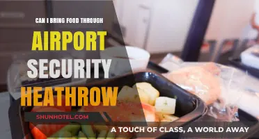 Bringing Food Through Heathrow Security: What's Allowed?