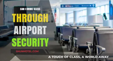 Glass at Airport Security: What You Should Know