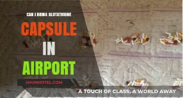 Traveling with Glutathione Capsules: Airport Rules