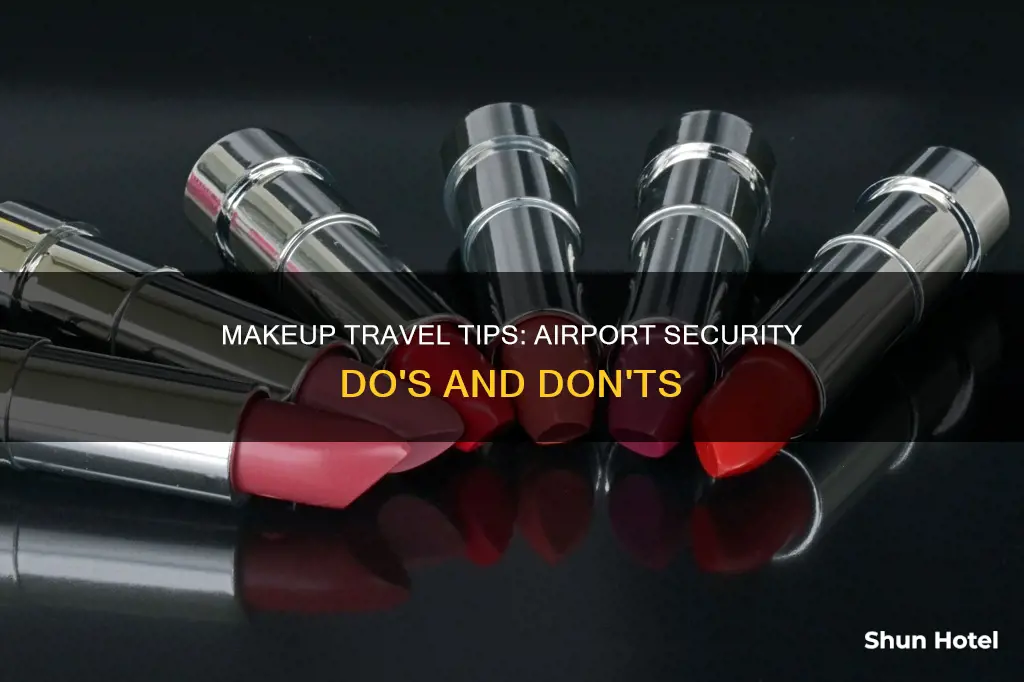 can i bring makeup through airport security