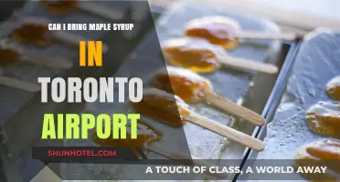 Bringing Maple Syrup: Toronto Airport Rules