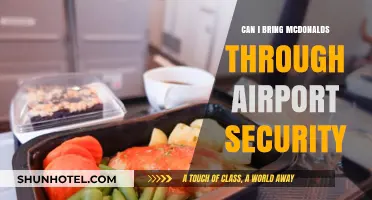 McDonald's Through Airport Security: What You Need to Know