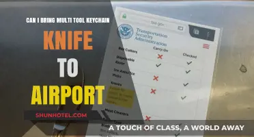 Airport Multi-tool Keychain Knife: Allowed or Not?