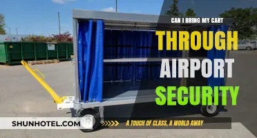 Airport Security: Can You Bring Your Cart?