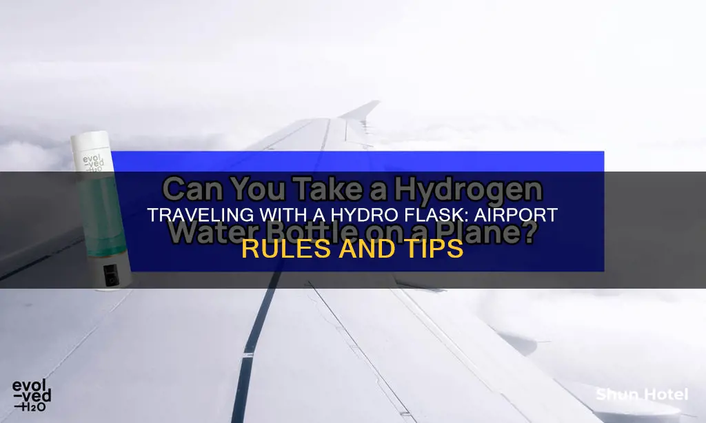 can i bring my hydroflask to the airport