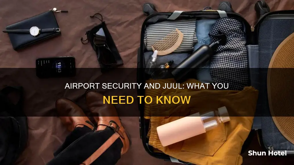 can i bring my juul through airport security