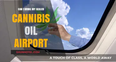 Cannabis Oil: Airport Security and Your Rights