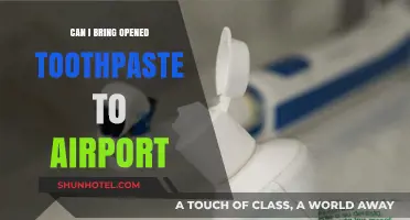 Toothpaste Troubles: What's Allowed at Airport Security?
