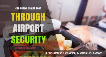 Travelers' Food Guide: Sealed Airport Security Eats