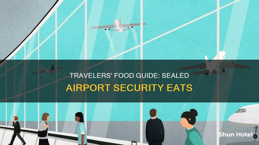 can i bring sealed food through airport security