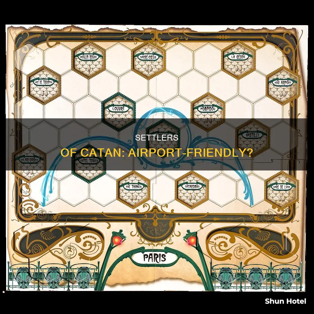 can i bring settlers of catan in airport