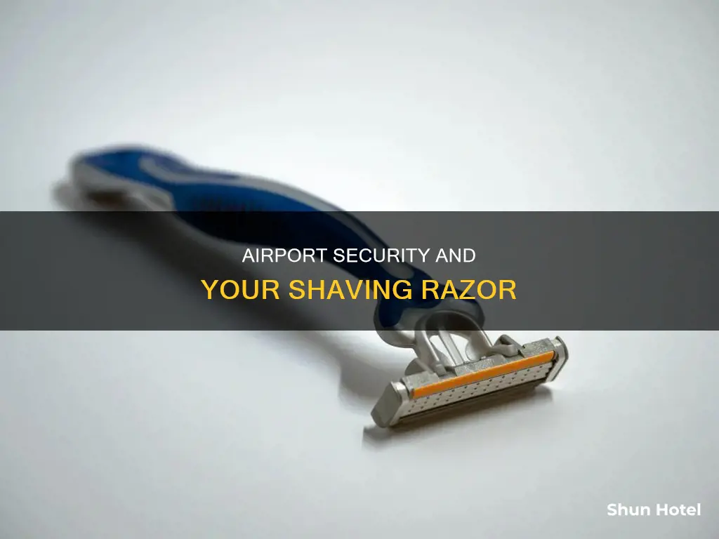 can i bring shaving razor to airport