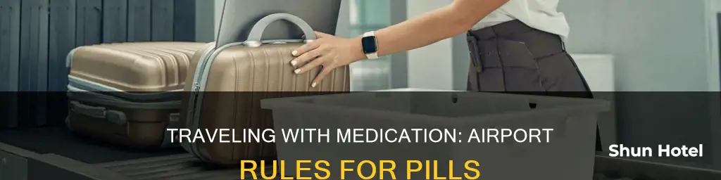 can i bring small overvountrr pills.on the airport