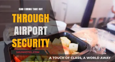 Takeout Through Airport Security: What You Need to Know