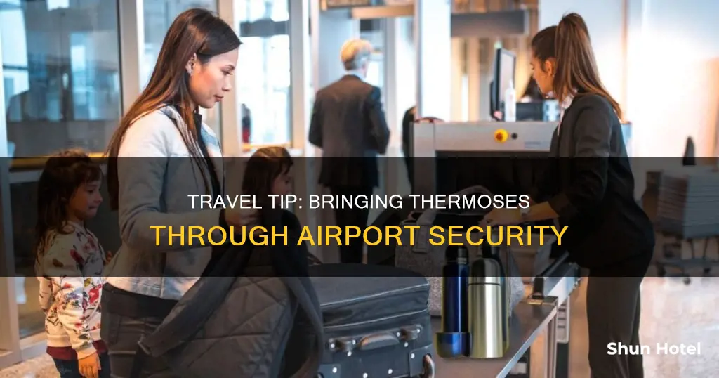 can i bring thermos through airport