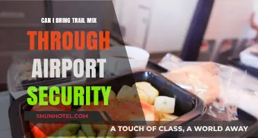Travelers' Snack: Trail Mix and Airport Security Rules