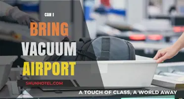 Traveling with a Vacuum: Airport Rules and Regulations