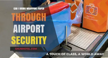 Airport Security and Wrapping Paper: What You Need to Know