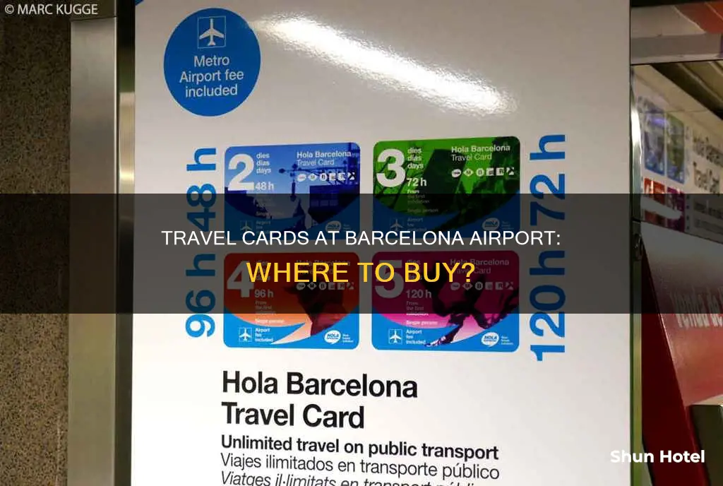 can i buy a barcelona travel card at the airport