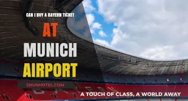 Munich Airport: Buying a Bayern Ticket