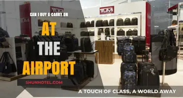 Last-Minute Travel? Buy Carry-Ons at the Airport