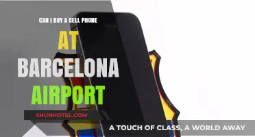 Cell Phone Shopping at Barcelona Airport