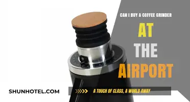 Coffee Grinder: Can You Buy One at the Airport?