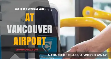 Where to Buy a Compass Card at Vancouver Airport?