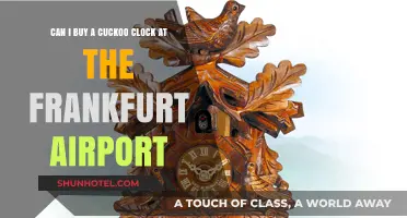 Where to Buy Cuckoo Clocks in Frankfurt?