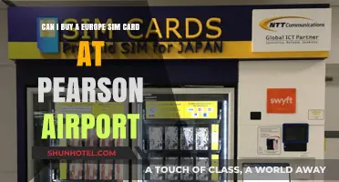 Purchasing European SIM Cards at Pearson Airport