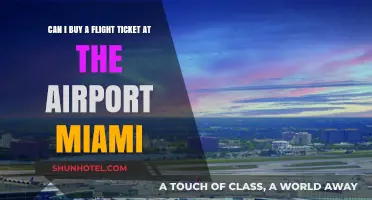 Last-Minute Flight Purchases: Miami Airport Options