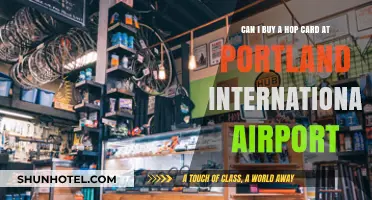 Where to Buy a Hop Card at Portland Airport