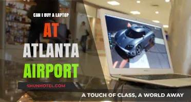 Laptop Purchase: Atlanta Airport Options