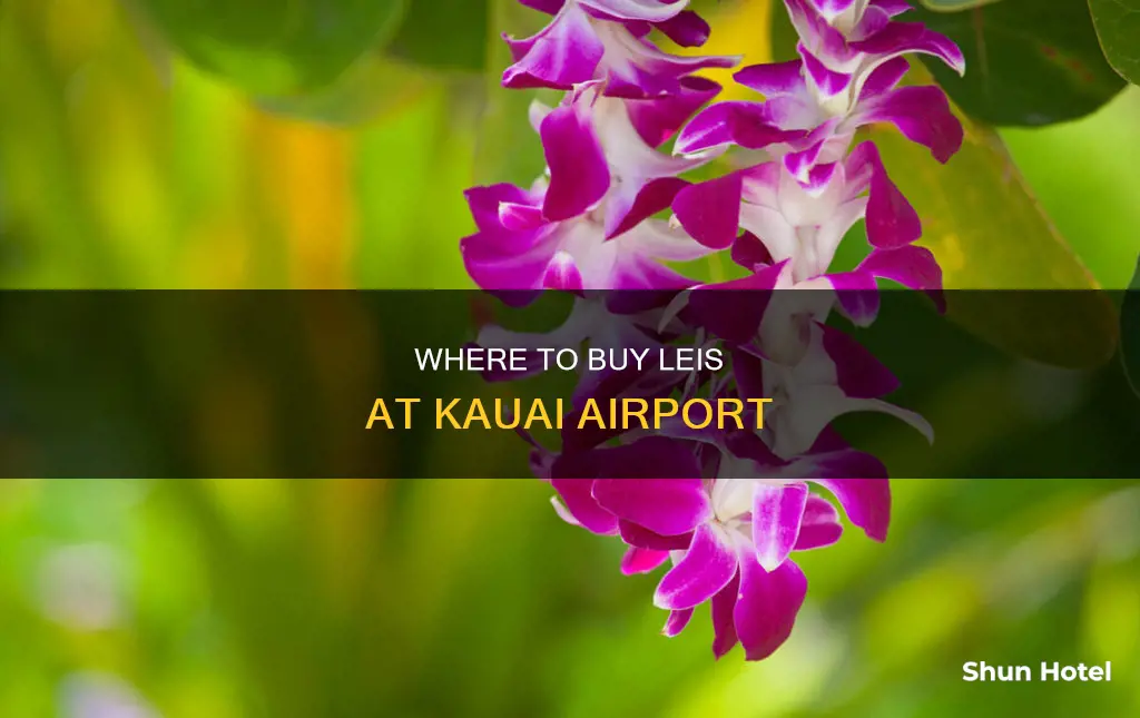 can i buy a lei at kauai airport