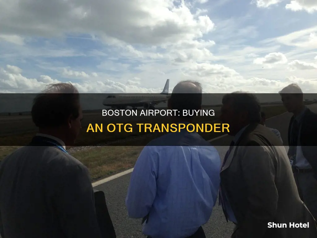 can i buy a otg transponder at boston airport