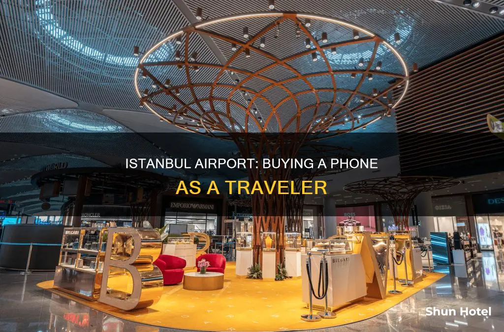 can i buy a phone at istanbul airport