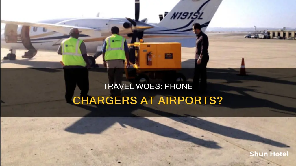 can i buy a phone charger at the airport