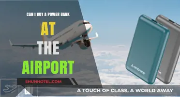 Power Bank Purchase: Airport Availability