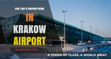 Krakow Airport: Buying Prepaid Phones Upon Arrival
