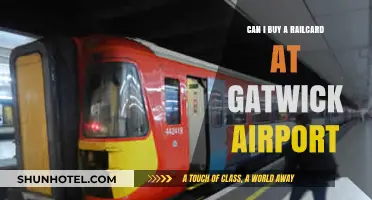 Where to Buy a Railcard at Gatwick Airport?