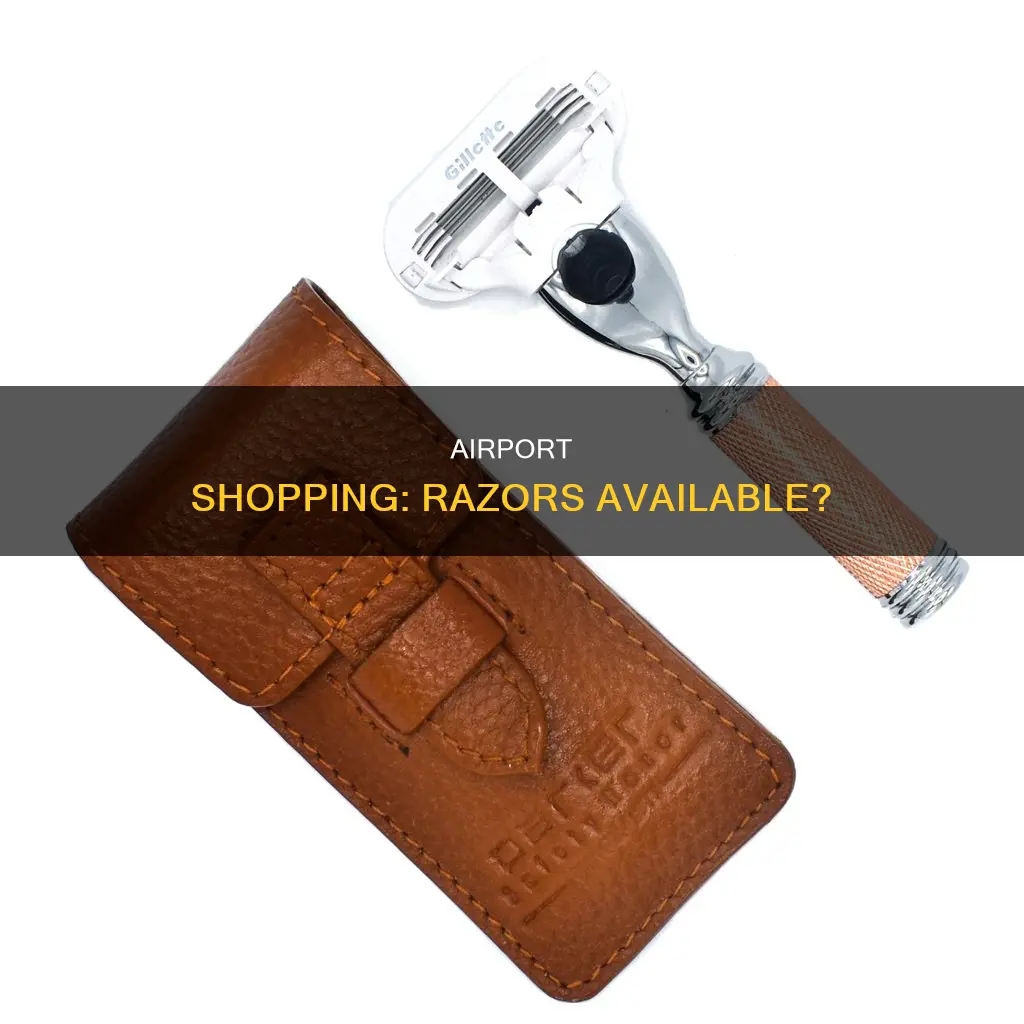 can i buy a razor at the airport
