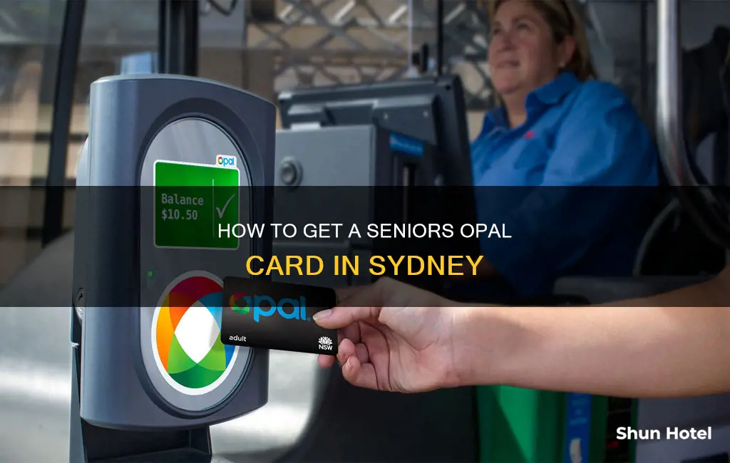 can i buy a seniors opal card at sydney airport