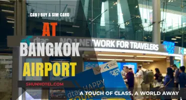 Bangkok Airport: Where to Buy a SIM Card?