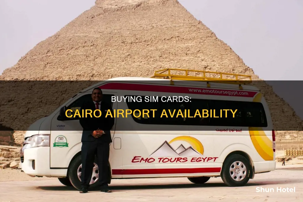 can i buy a sim card at cairo airport