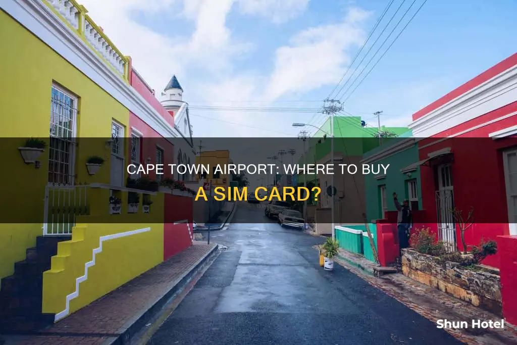 can i buy a sim card at cape town airport